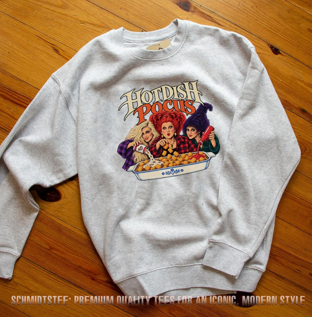 Hotdish Pocus illustration shirt