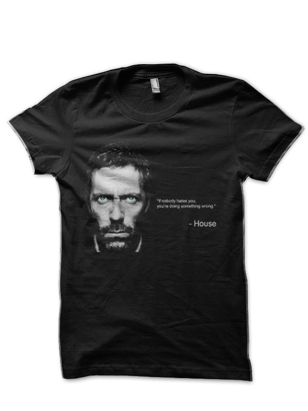 House MD Black T-Shirt Hoodie, Sweatshirt | PureTeeCo.com
