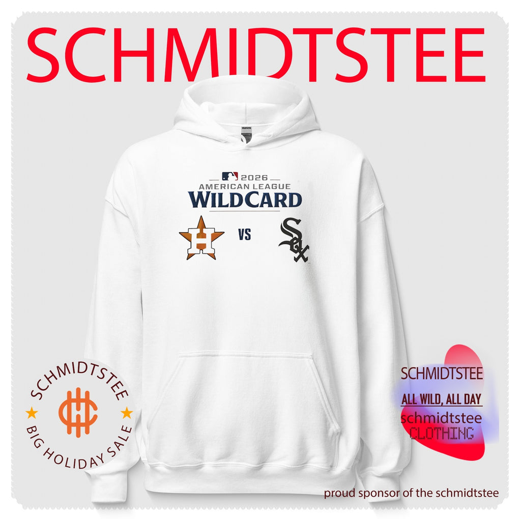 Houston Astros vs. Chicago White Sox 2026 AL Wild Card Matchup logo shirt