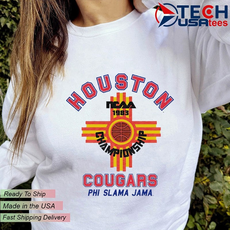 Houston Cougars NCAA Championship 1983 Final Four Phi Slama Jama shirt