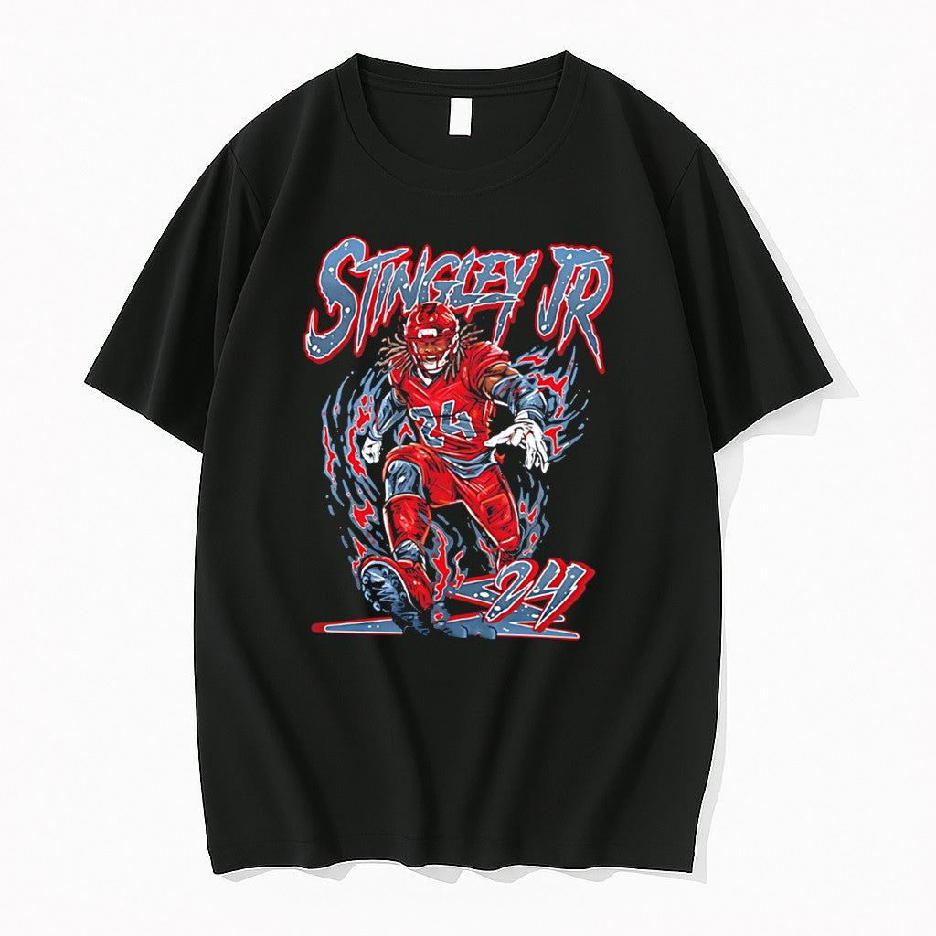 Houston Texans Derek Stingley Jr Hand Drawn Artwork Tee Tshirts Sweater