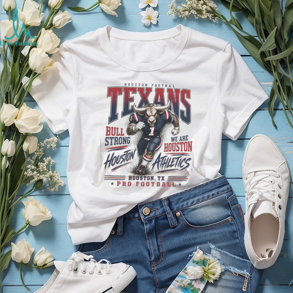 Houston Texans Mascot Bull Strong Pro Football Shirt
