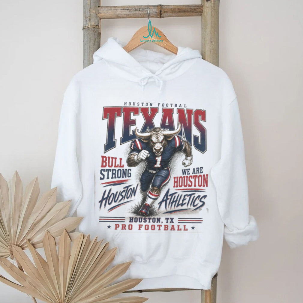 Houston Texans Mascot Bull Strong Pro Football Shirt