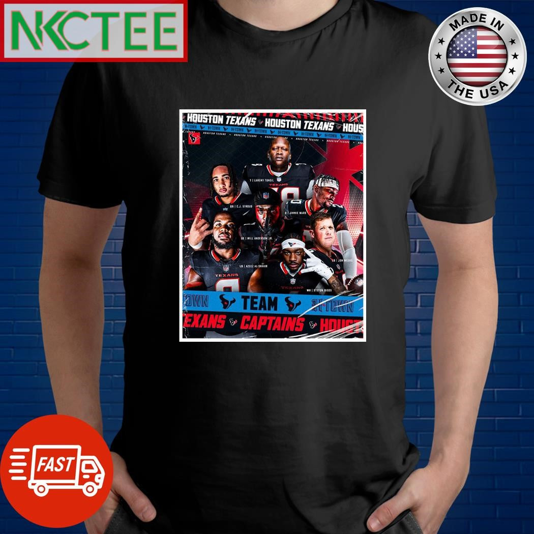 Houston Texas Texans voted WR Stefon Diggs as a team captain shirt