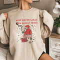 How Snowflake Are Really Made Funny Christmas Sweatshirt, Funny Snowman Santa Sweatshirt, Holiday Sweatshirt, Winter...
