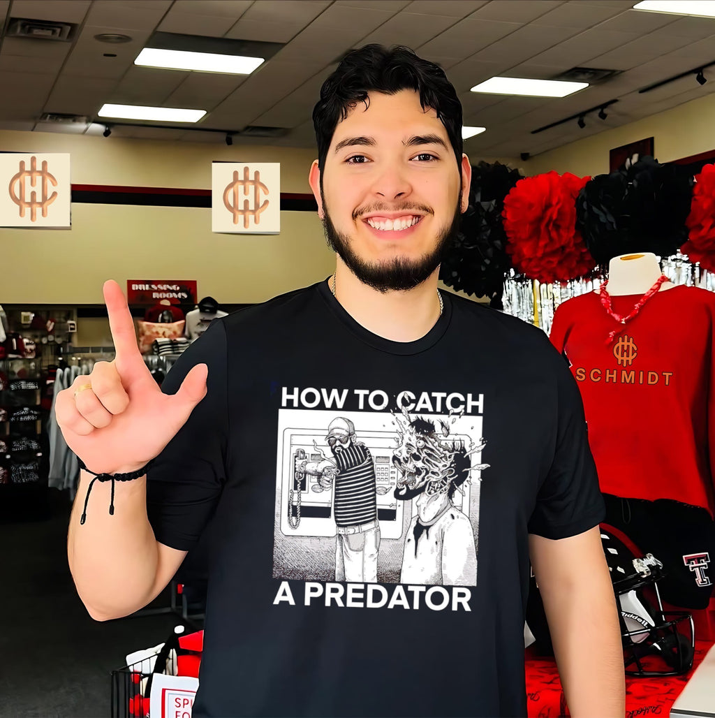 How To Catch A Predator cartoon shirt