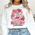 Howdy Valentine Sweatshirt Western Valentines , Conversation Hearts , Retro Valentine , Cowgirl Valentines , T-Shirts, Hoodie