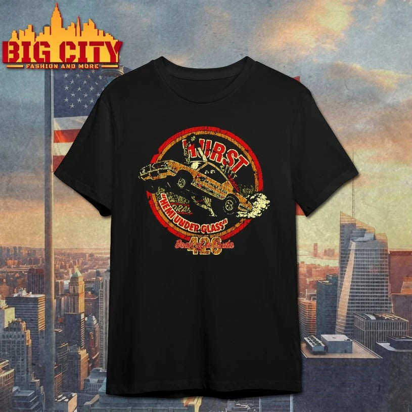 Hurst hemi under glass 426 Hemi Bear of a Cuda shirt