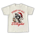 I Am A Delight Christmas Raccoon Shirt, Funny Christmas, Happy Holiday Christmas Shirt Hoodie, Sweatshirt | PureTeeCo.com