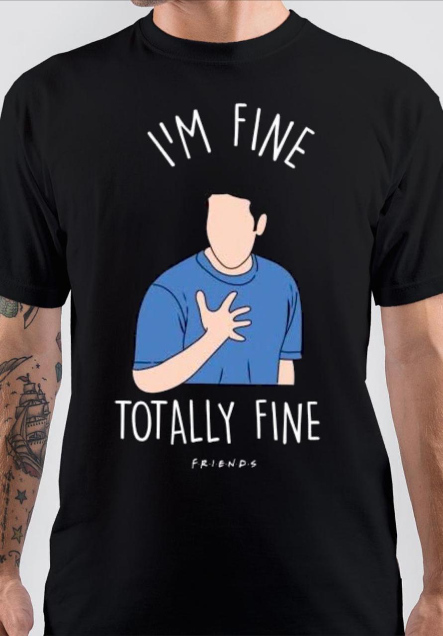I Am Fine T-Shirt Hoodie, Sweatshirt | PureTeeCo.com