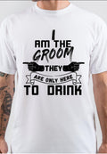 I Am The Groom T-Shirt Style002 Hoodie, Sweatshirt | PureTeeCo.com