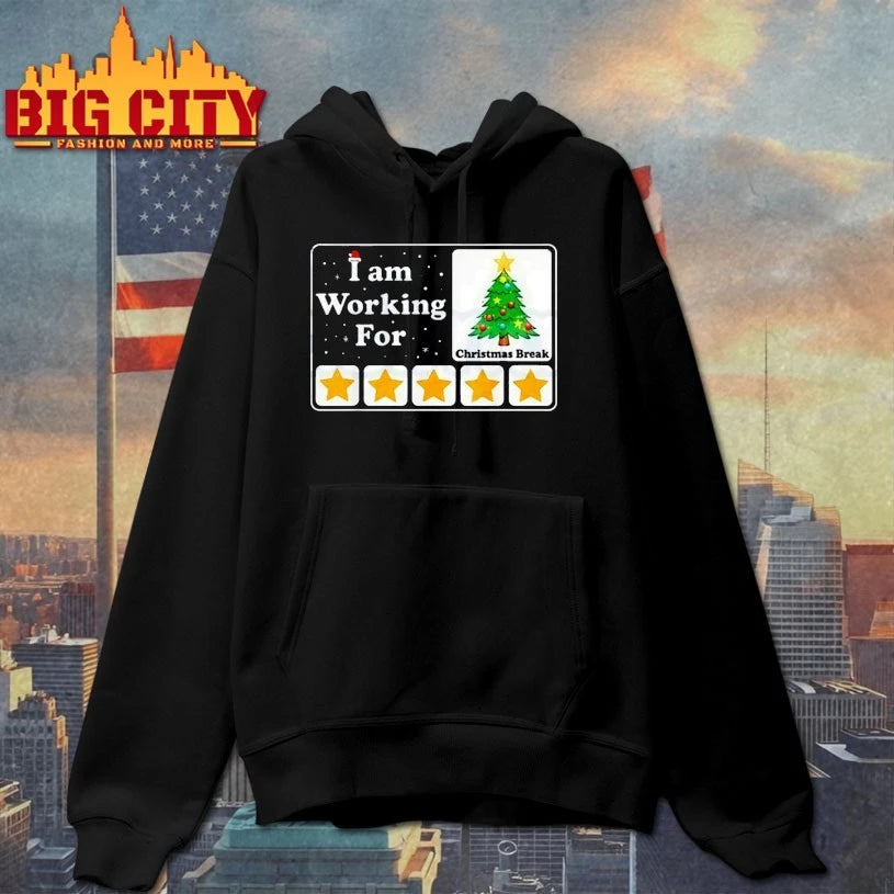 I Am Working For Christmas Break christmas 2025 shirt