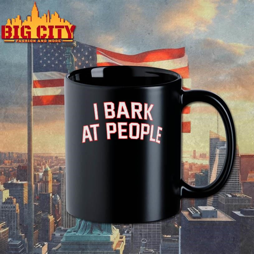 I Bark at People Georgia Bulldogs Fan shirt