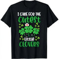 I Care For Cutest Clovers Nurse St Patricks Day Scrub Top T-Shirt made in USA Hoodie, Sweatshirt | PureTeeCo.com