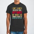 I Don't Always Listen To My Wife Graphic Tee Hoodie, Sweatshirt | PureTeeCo.com