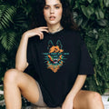 I Don’t Know Why I Bite Glitch Wolf shirt