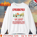 I Eat Cement Cat Funny Dank Cat Meme Ugly Christmas shirt