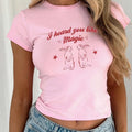 I Heard You Like Magic Bunny Baby Tee, Rabbit Easter Baby Tee, Lesbian Pride Tee Shirt Hoodie, Sweatshirt | PureTeeCo.com