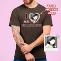 I Love My Girlfriend Shirt Custom picture, Gift for him, Gift for her shirt , Couple Valentine Shirt, Personalized...