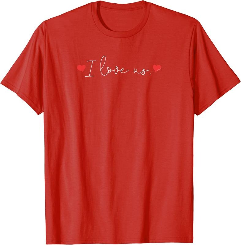 I Love Us T-Shirt | Unisex Cotton Tee, Size S-5XL Hoodie, Sweatshirt | PureTeeCo.com