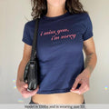 I Miss You Baby Tee, Trendy Shirt For Women Custom Pop Concert Graphic Baby Tee, Gifts For Her Concert Tee Hoodie, Sweatshirt