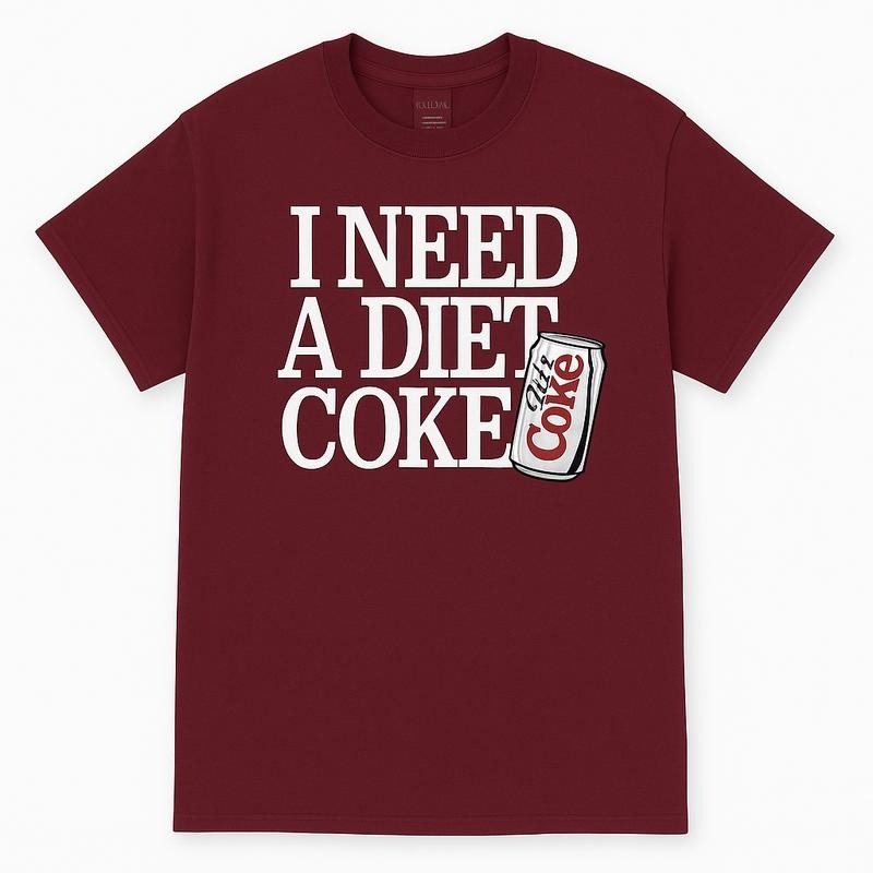 I Need a Diet Coke T-Shirt Hoodie, Sweatshirt | PureTeeCo.com