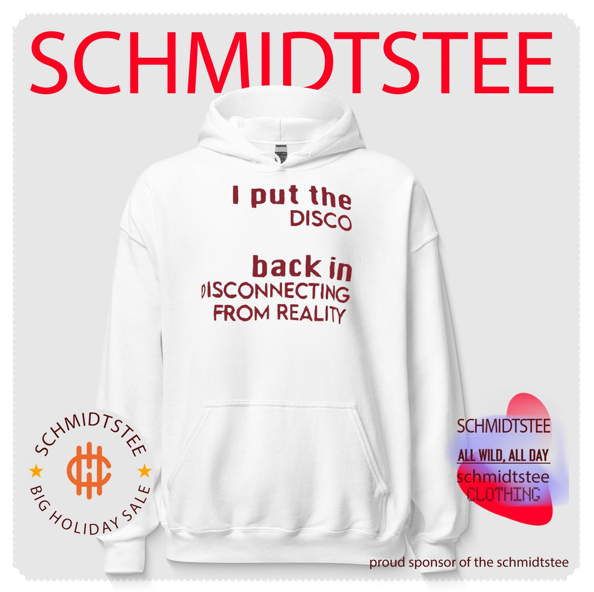 I Put the Disco Back in Disconnecting From Reality shirt