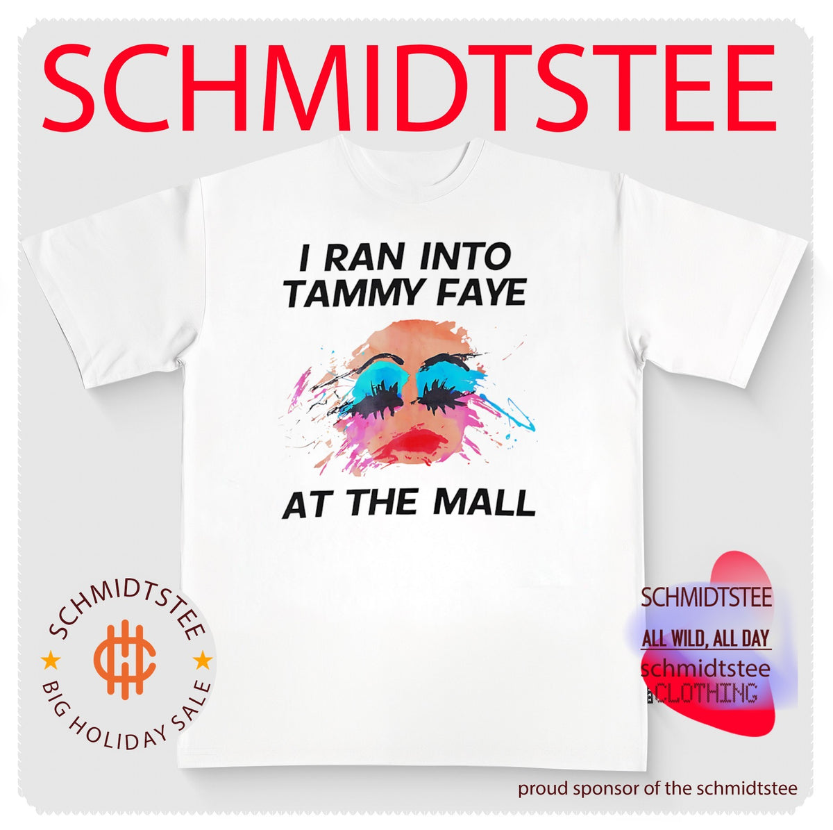 I Ran Into Tammy Faye at the Mall 90s fashion shirt