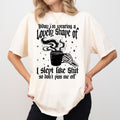 I Slept Like Sh So Don't Piss Me Of Comfort Colors Shirt, Sleep Struggle Unisex Graphic Tee, Funny Snarky Apparel Gift...
