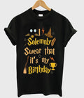 I Solemnly Swear That It’s My Birthday T-Shirt Hoodie, Sweatshirt | PureTeeCo.com