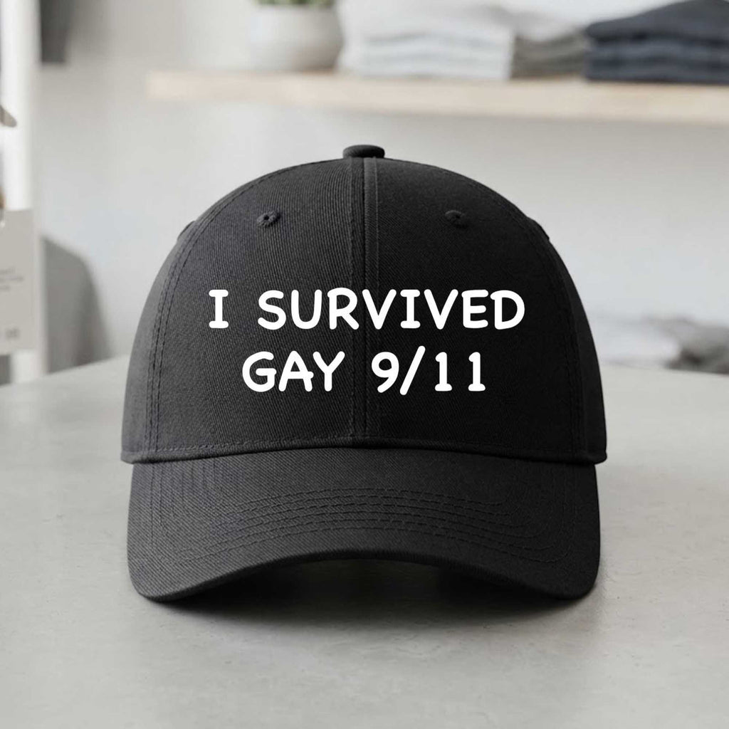 I Survived Gay 9 11 Hat