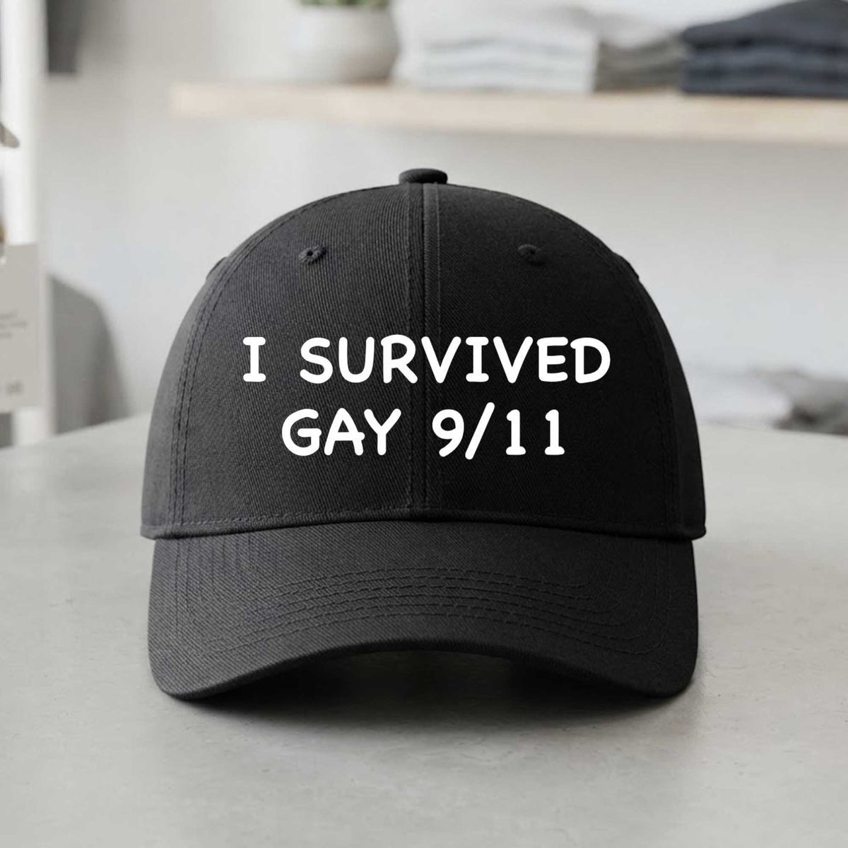 I Survived Gay 9 11 Hat