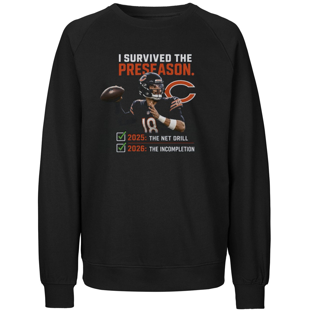 I Survived The Preseason The Incompletion 2026 Shirt