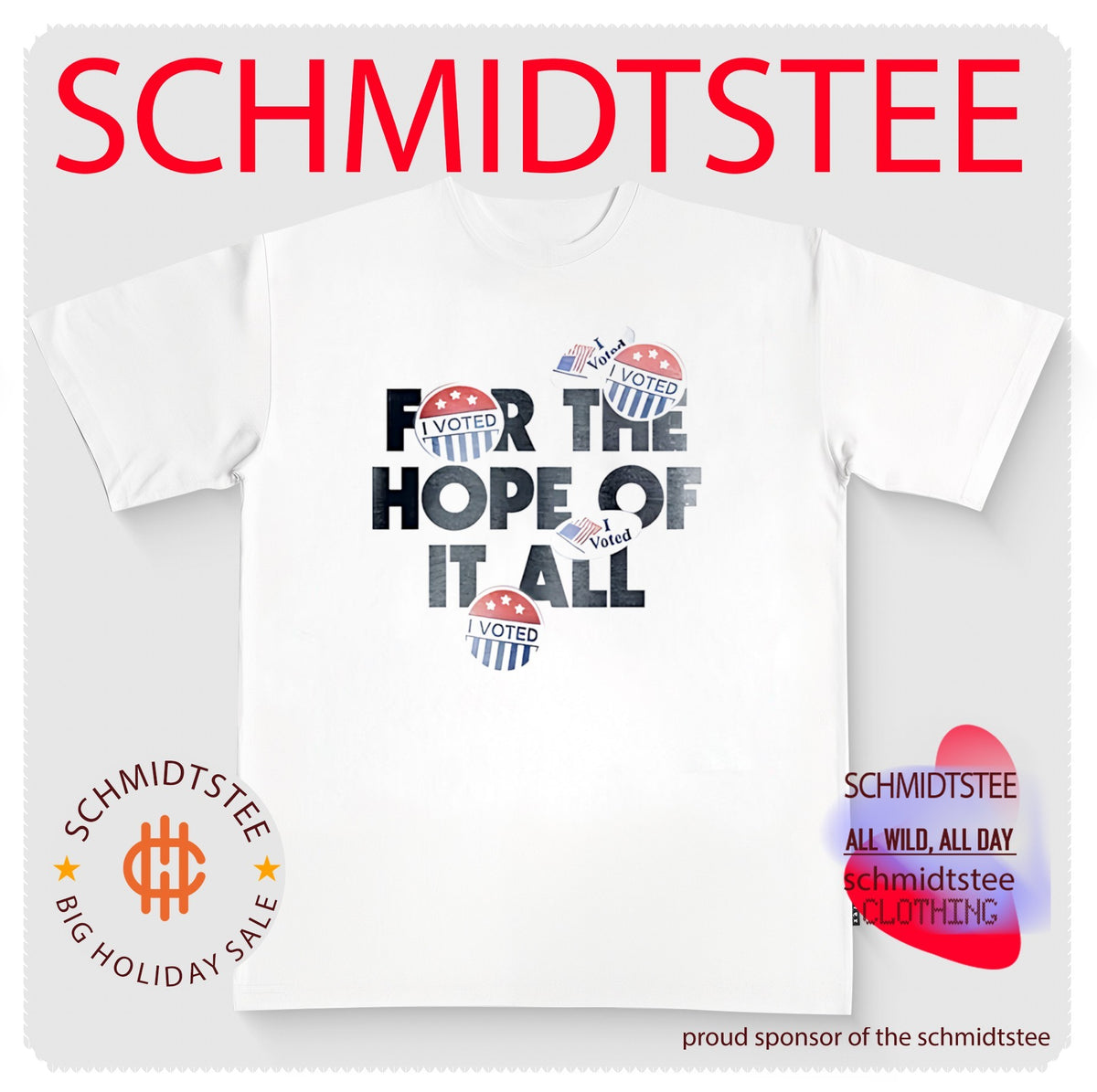 I Voted For The Hope Of It All Shirt