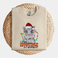 I Want A Hippopotamus For Christmas Sweatshirt,Christmas Hippopotamus Shirt,Funny Christmas Gift Shirt,Christmas Family...