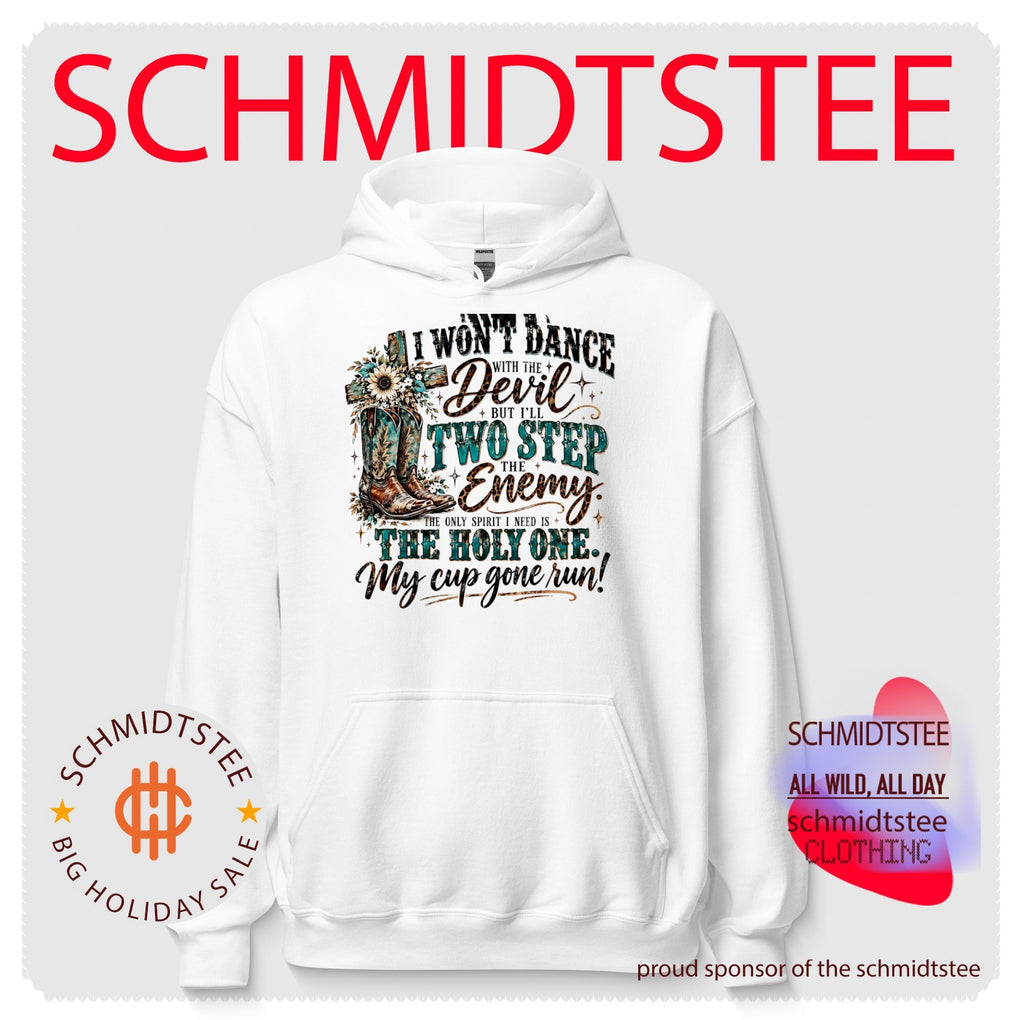 I Won’t Dance with the Devil but I’ll Two Step the Enemy Christian Western shirt