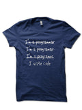 I Write Code Navy Blue T-Shirt Hoodie, Sweatshirt | PureTeeCo.com