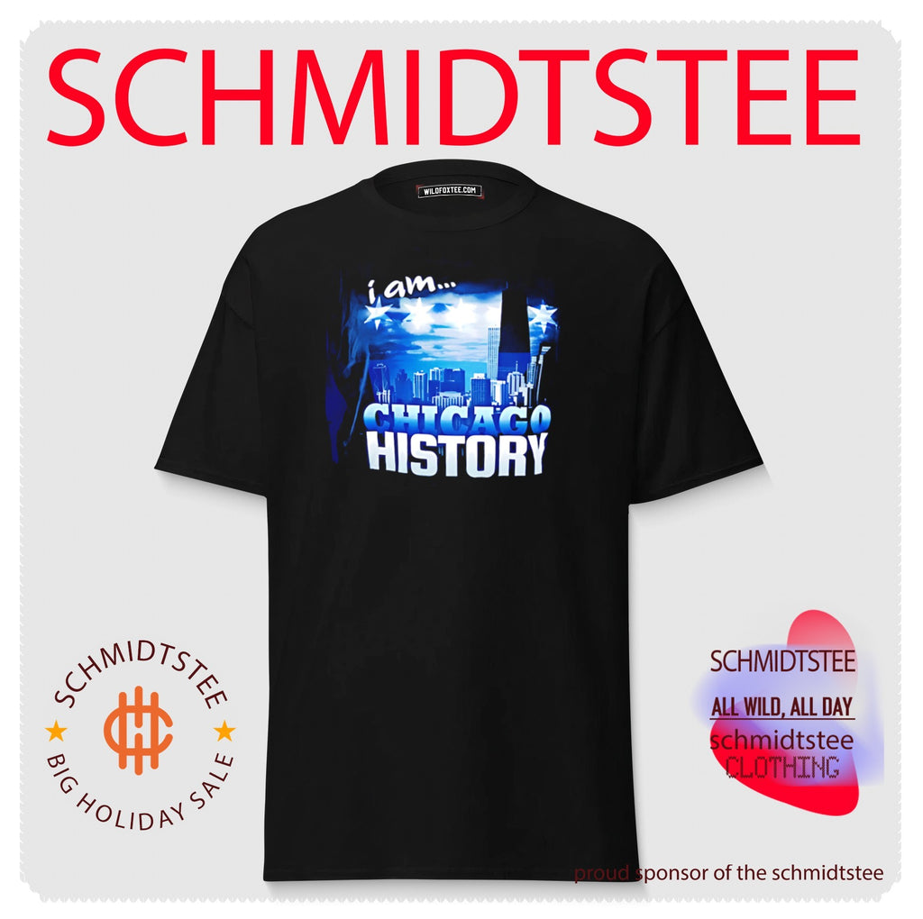 I am Chicago history skyline vintage shirt