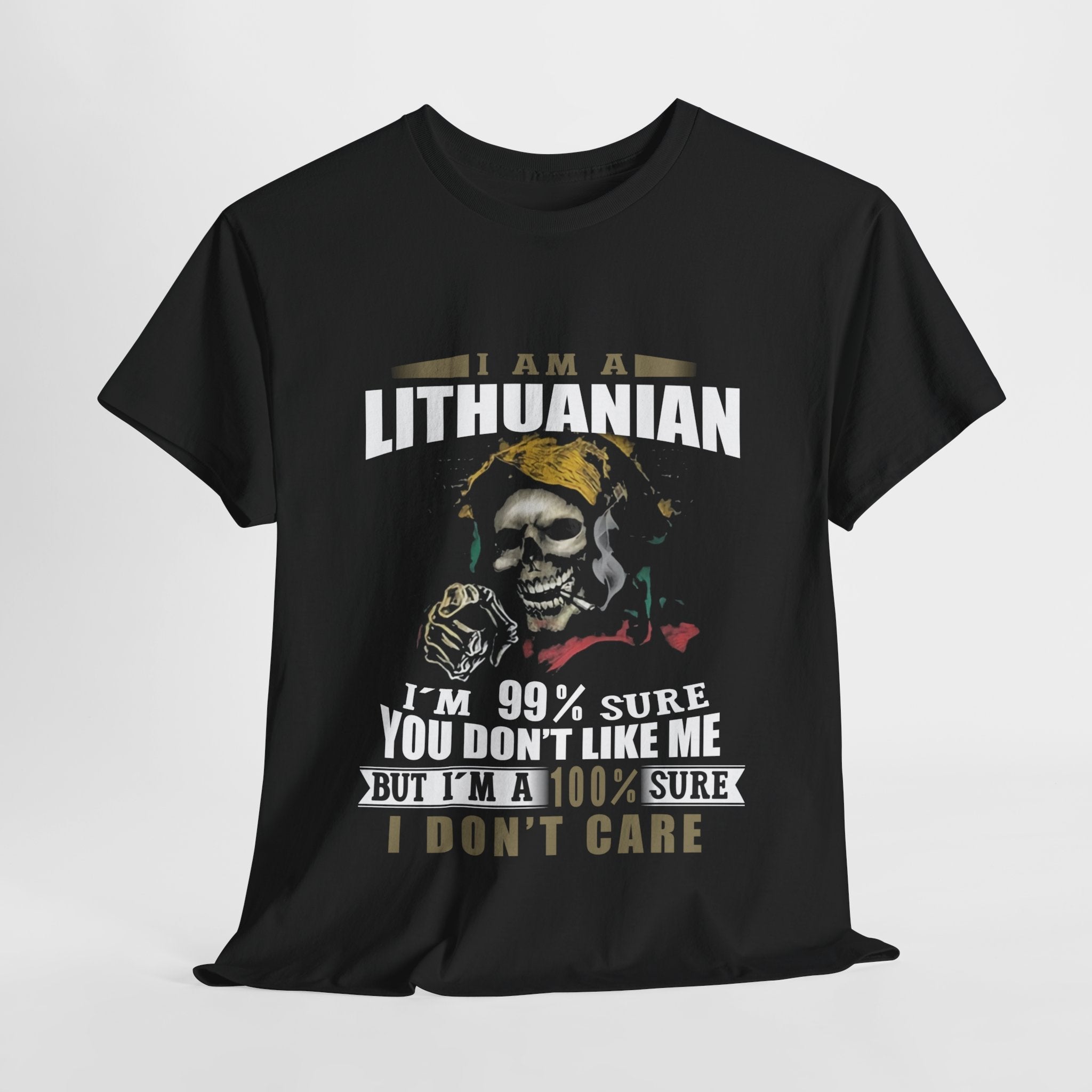 I am a Lithuanian Im 99 sure you dont like me T Shirt thd Hoodie, Sweatshirt | PureTeeCo.com