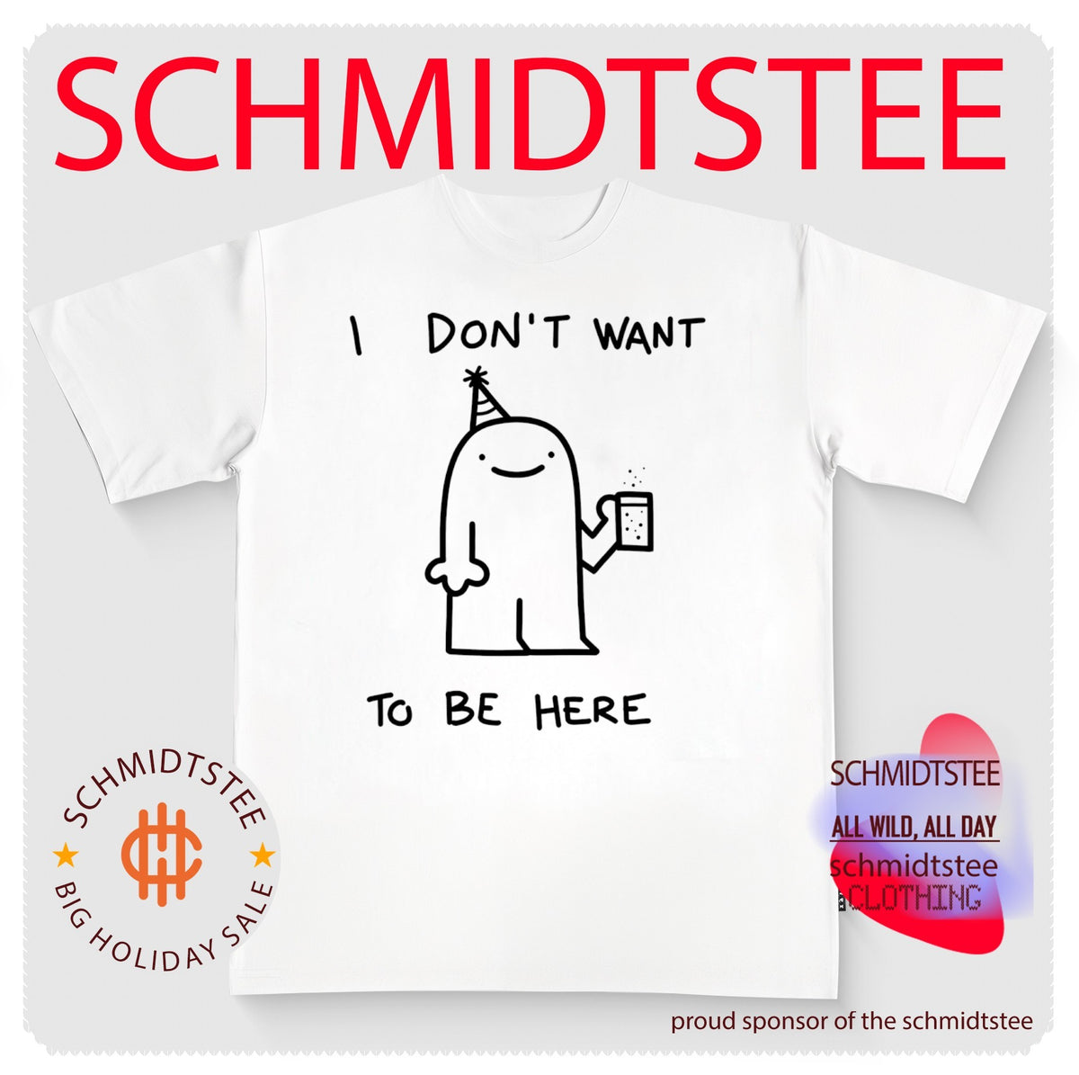 I don’t want to be here shirt