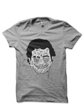 Pablo Escobar Grime Art Grey T-Shirt Hoodie, Sweatshirt | PureTeeCo.com