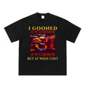 I gooned but at what cost, japanese gooning meme shirt, funny meme shirts, weird meme shirts, weird shirts, y2k tiktok...