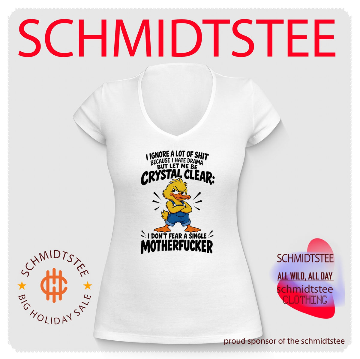 I ignore a lot of shit because I hate drama but let me be crystal clear I don’t fear a single motherfucker shirt