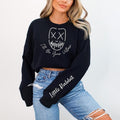 I'll Be Your Villain Bookish Sweatshirt, Cozy Literary Lover Apparel, Bookish Babe Dark Romance Sweatshirt, Mask...