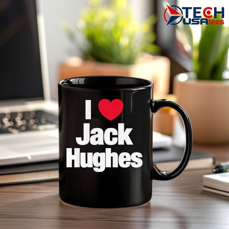I love Jack Hughes Team USA Hockey shirt