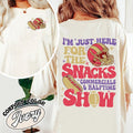 I'm Just Here for Snacks Commercials & Halftime Show, Im Just Here For The Snacks Comfort Color Shirt, Half Time Shirt,...