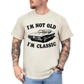 I'm Not Old I'm Classic Car Shirt for Men, Funny Car Enthusiast Gift Idea, Retro Graphic Tee for Old Car Lovers, Vintage...