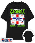 I may live in Georgia but on gameday my heart and soul belong to the Seahawks shirt
