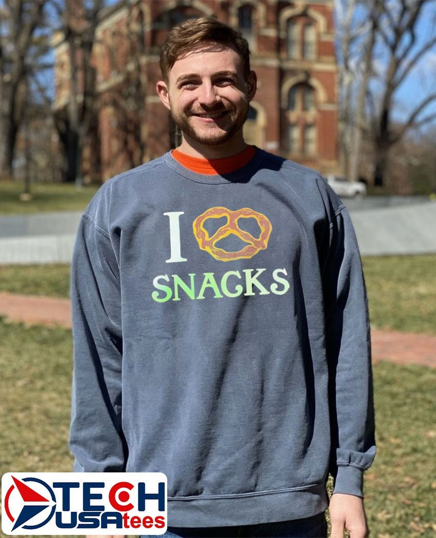 I pretzel snacks Philly shirt