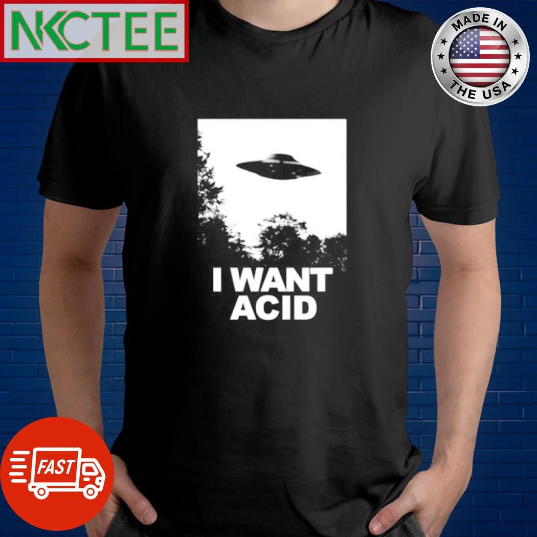 I want ACID UFO shirt